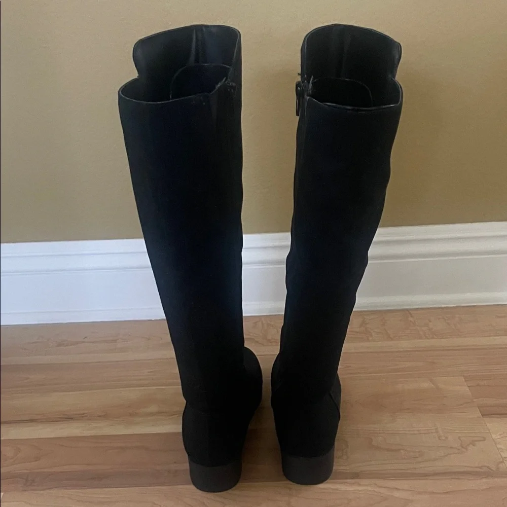 Style & Co. Women’s Black Over the Knee Boots Size 8.5